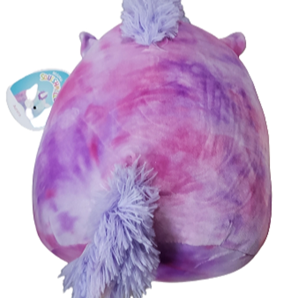 Squishmallow Kellytoy Plush Auora the Unicorn Tye Dye - Picture 2 of 7